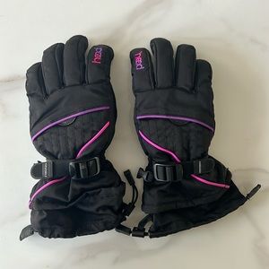 Head waterproof snow gloves, size L child